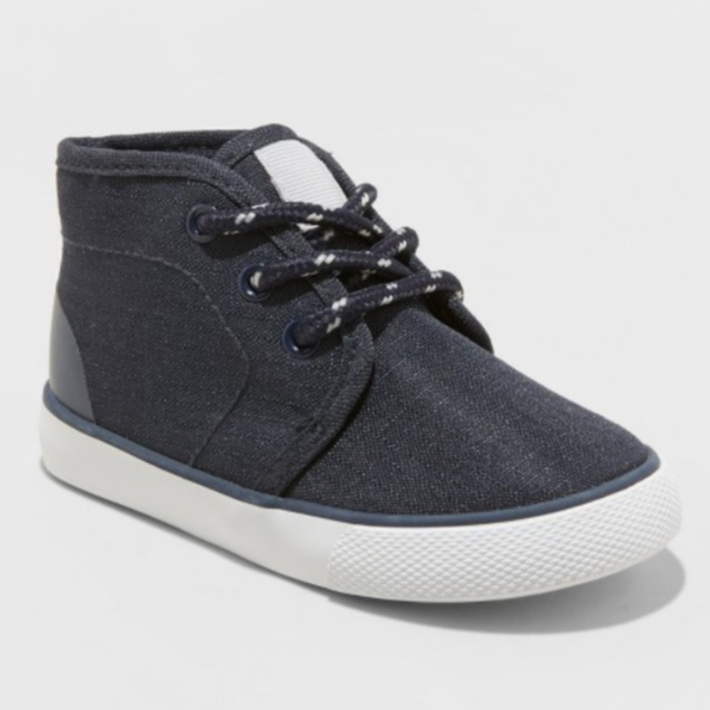 Toddler Boys Thomas Casual Chukka Shoes - Navy